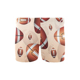 American football ball design pattern Men's Swimming Trunks