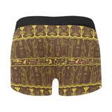 Egypt Hieroglyphics Pattern Print Design 03 Men's All Over Print Boxer Briefs Men's Underwear