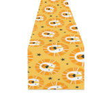 Lion Pattern Print Design 03 Table Runner