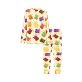 Bread Toast Pattern Print Design 02 Kids' Boys' Girls' All Over Print Pajama Set