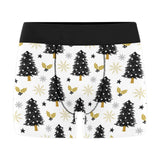 Christmas tree holly snow star pattern Men's All Over Print Boxer Briefs Men's Underwear