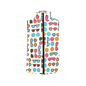 Sun Glasses Pattern Print Design 03 Men's Padded Vest