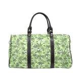 Canabis Marijuana Weed Pattern Print Design 01 Travel Bag