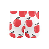 red apples white background Men's Swimming Trunks