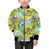Hand drawn windmill pattern Kids' Boys' Girls' Bomber Jacket