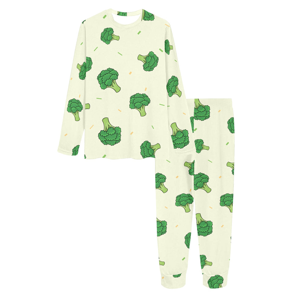 Broccoli pattern Women's All Over Print Pajama Set