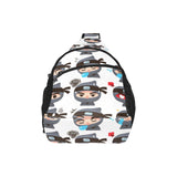 Cute ninja design pattern All Over Print Chest Bag