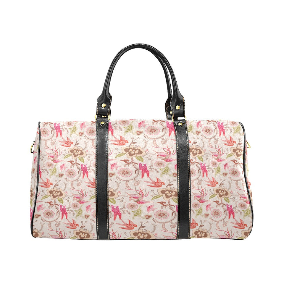 Swallow Pattern Print Design 01 Travel Bag