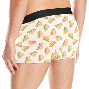 Sandwich Pattern Print Design 01 Men's All Over Print Boxer Briefs Men's Underwear