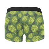 Hop pattern Hop cone background Men's All Over Print Boxer Briefs Men's Underwear