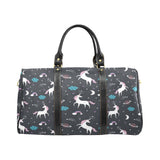 unicorn rainbows moon clound star pattern Travel Bag