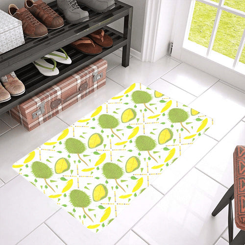 Durian pattern background Doormat