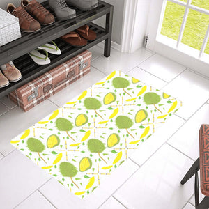 Durian pattern background Doormat