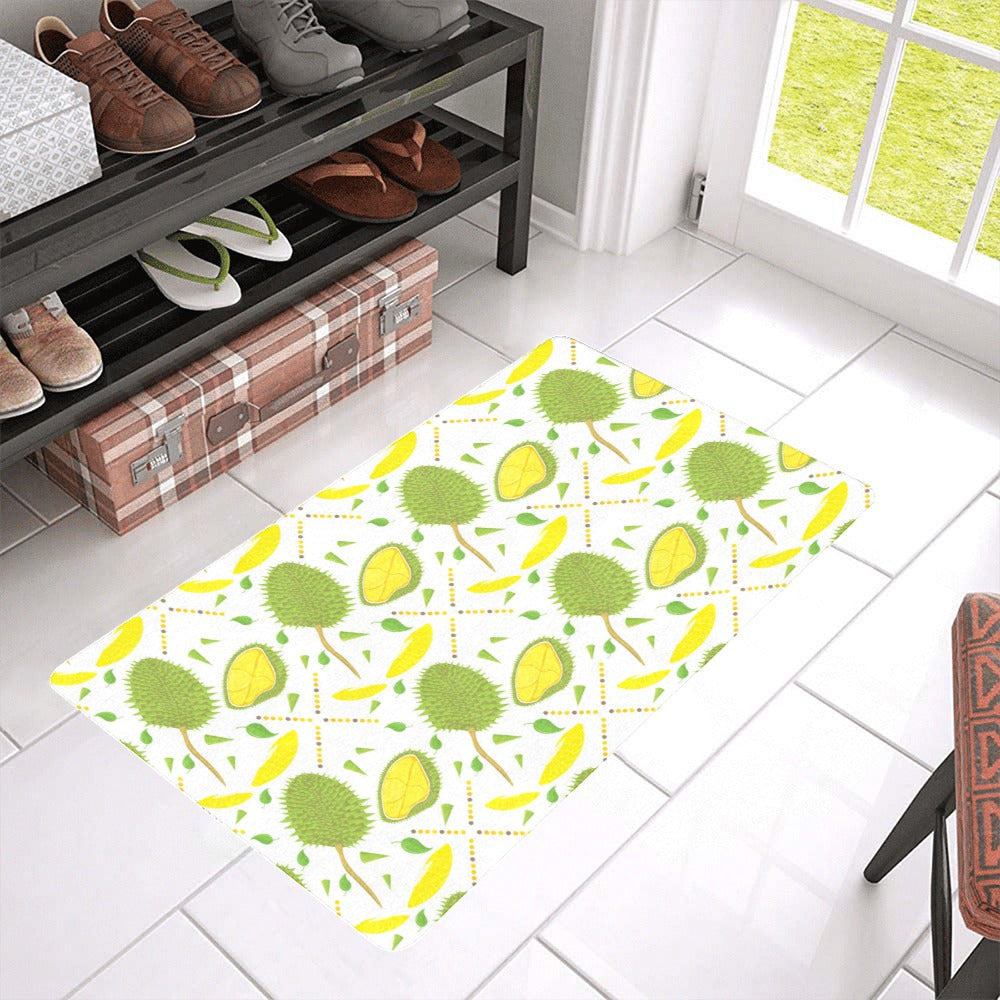 Durian pattern background Doormat