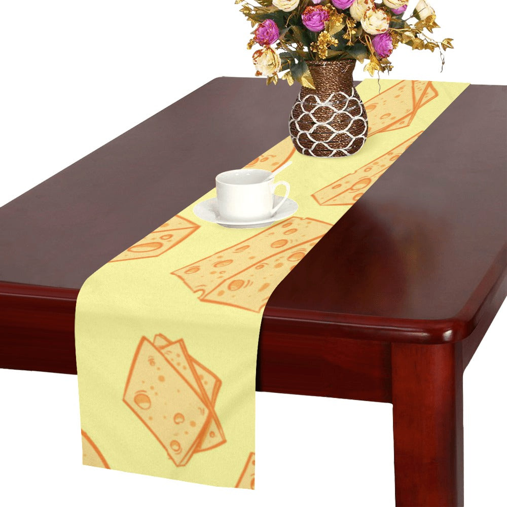 Cheese design pattern Table Runner