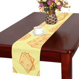 Cheese design pattern Table Runner