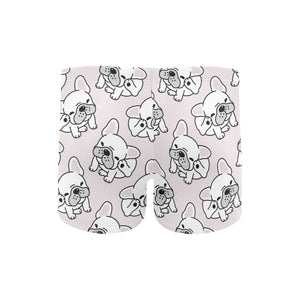 Cute french bulldog pattern Men's Swimming Trunks