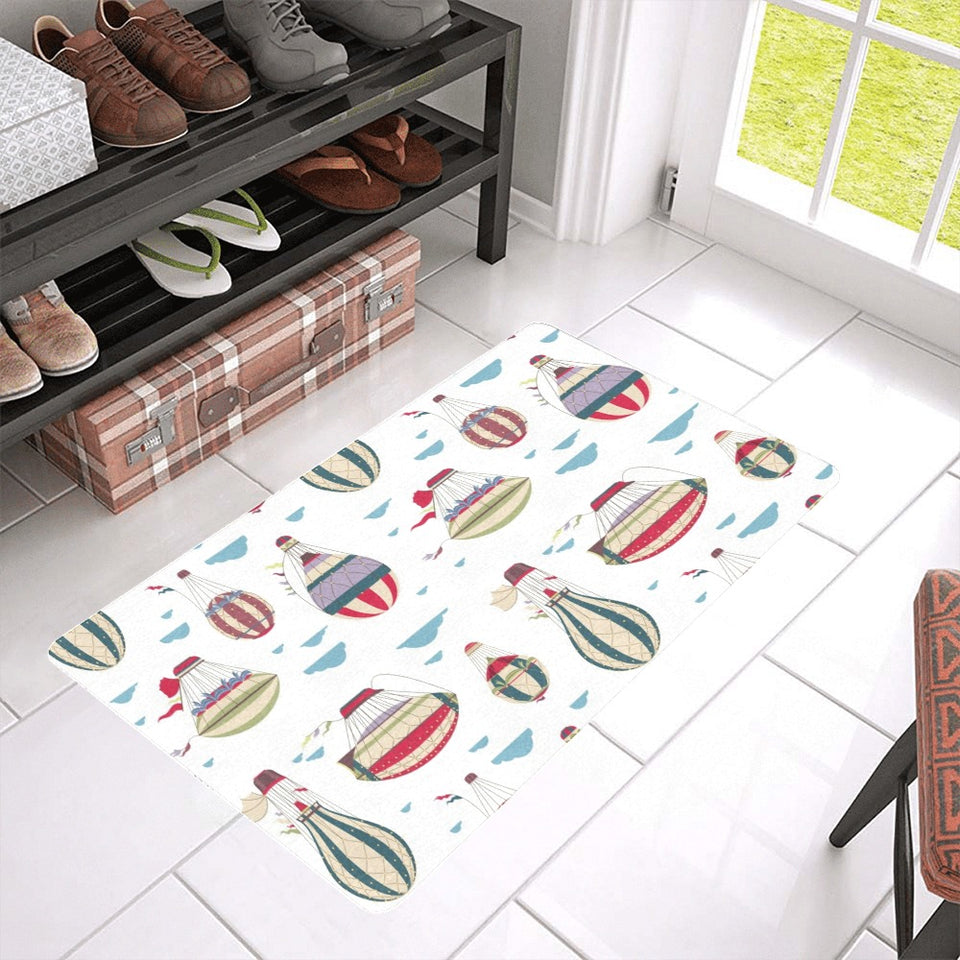 Hot air balloon pattern Doormat