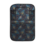 Beautiful peacock feather pattern Car Seat Back Organizer