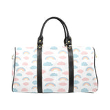 Cute rainbow clound pattern Travel Bag