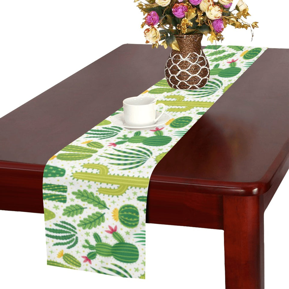 Cactus pattern copy Table Runner