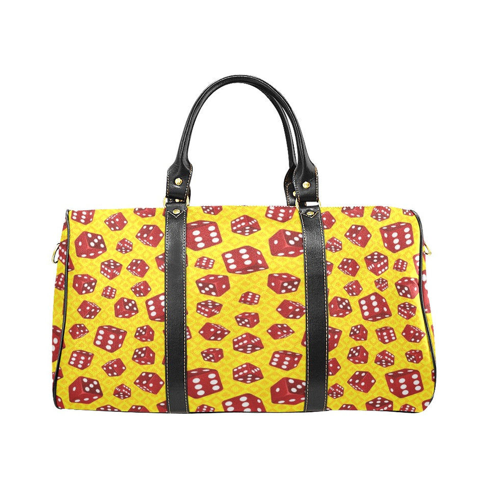 Dice Pattern Print Design 04 Travel Bag
