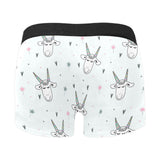 Cute goat design pattern Men's All Over Print Boxer Briefs Men's Underwear