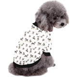 Chihuahua dog pattern All Over Print Pet Dog Round Neck Fuzzy Shirt