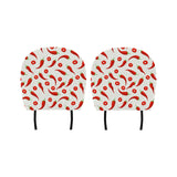 Chili pattern Car Headrest Cover