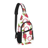 dragon fruits white background All Over Print Chest Bag
