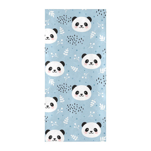 Cute panda pattern Beach Towel
