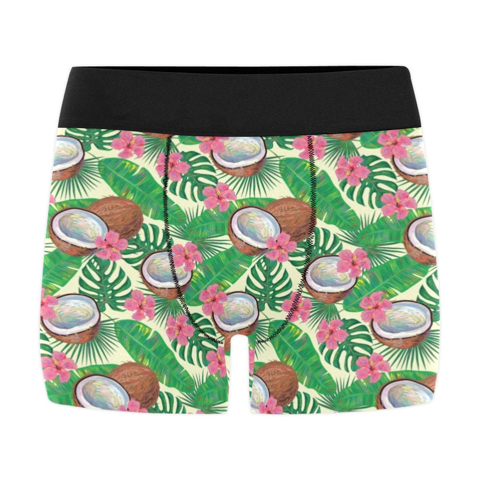 Coconut Pattern Print Design 01 Men's All Over Print Boxer Briefs Men's Underwear