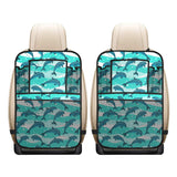 Dolphin sea pattern Car Seat Back Organizer