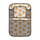 Squirrel Pattern Print Design 04 Car Seat Back Organizer