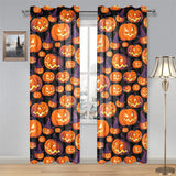 Halloween Pumpkin pattern Gauze Curtain