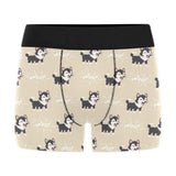 Cute Siberian Husky Men's All Over Print Boxer Briefs Men's Underwear