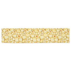 Popcorn Pattern Print Design 04 Table Runner