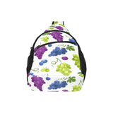 Grape pattern All Over Print Chest Bag