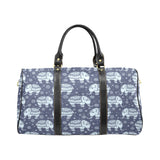 Elephant tribal design pattern Travel Bag