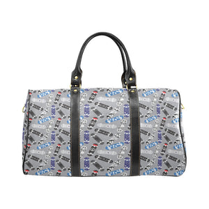 Skate Board Pattern Print Design 03 Travel Bag