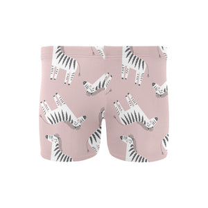Cute zebra pattern Men's Swimming Trunks