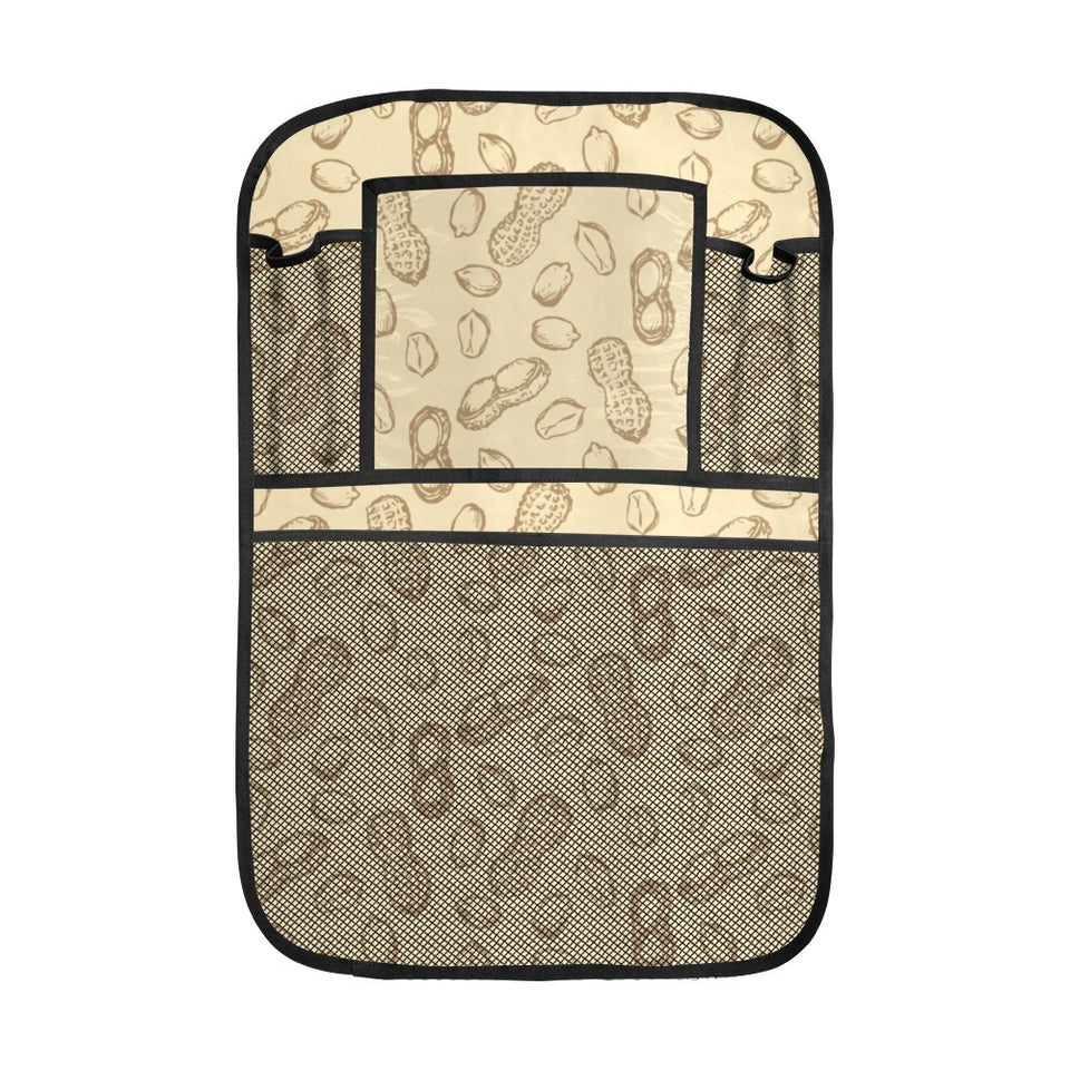 hand drawn peanuts pattern Car Seat Back Organizer