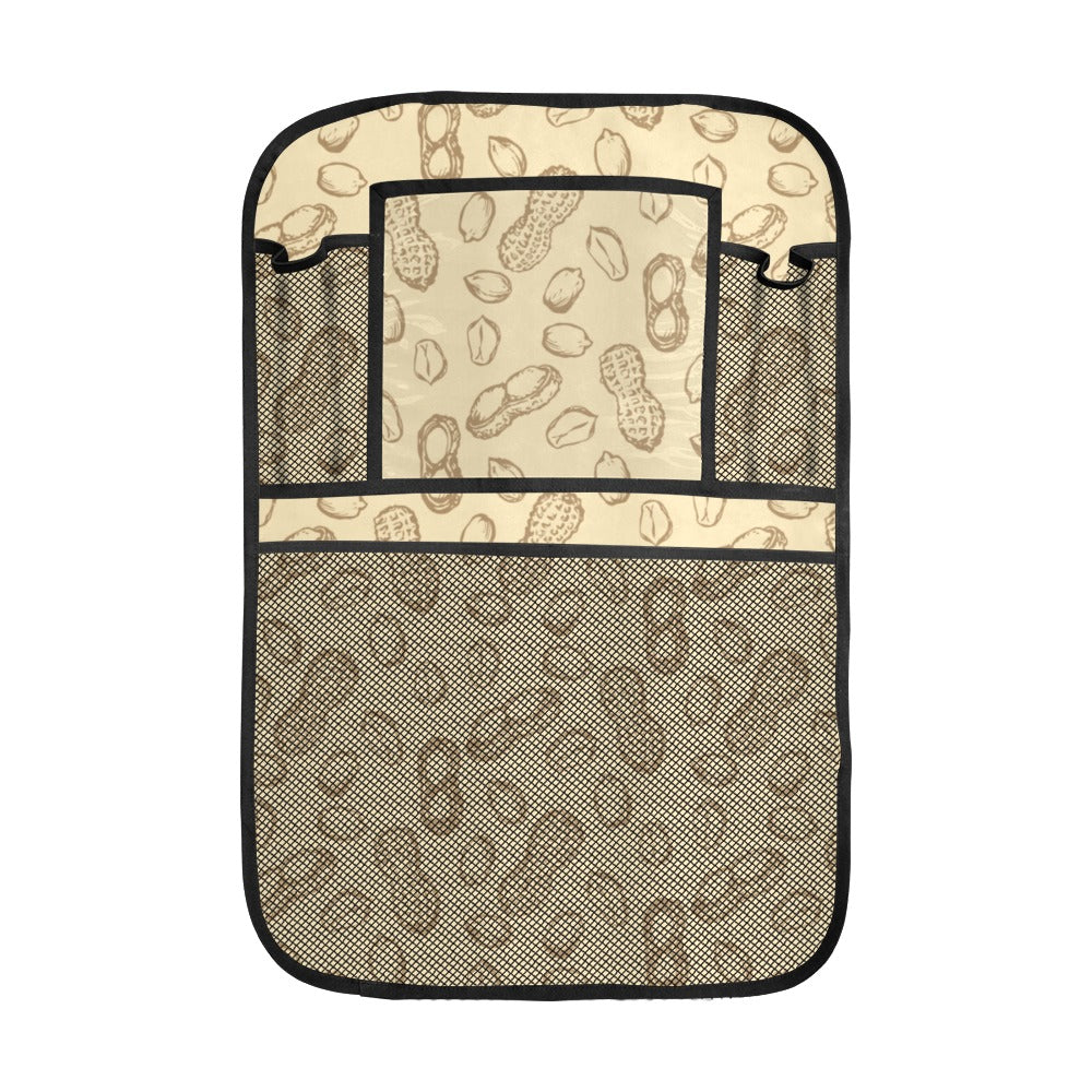 hand drawn peanuts pattern Car Seat Back Organizer