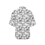 Greyhound Pattern Print Design 01 Women's All Over Print Hawaiian Shirt