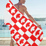 Canada Pattern Print Design 05 Beach Towel