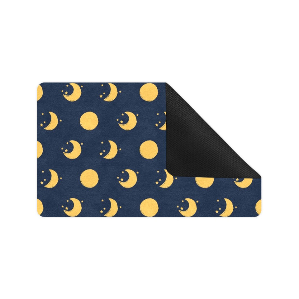 Moon star pattern Doormat