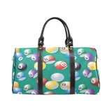 Billiard Ball Pattern Print Design 01 Travel Bag
