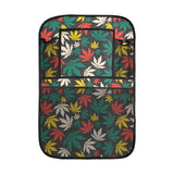 Canabis Marijuana Weed Pattern Print Design 02 Car Seat Back Organizer