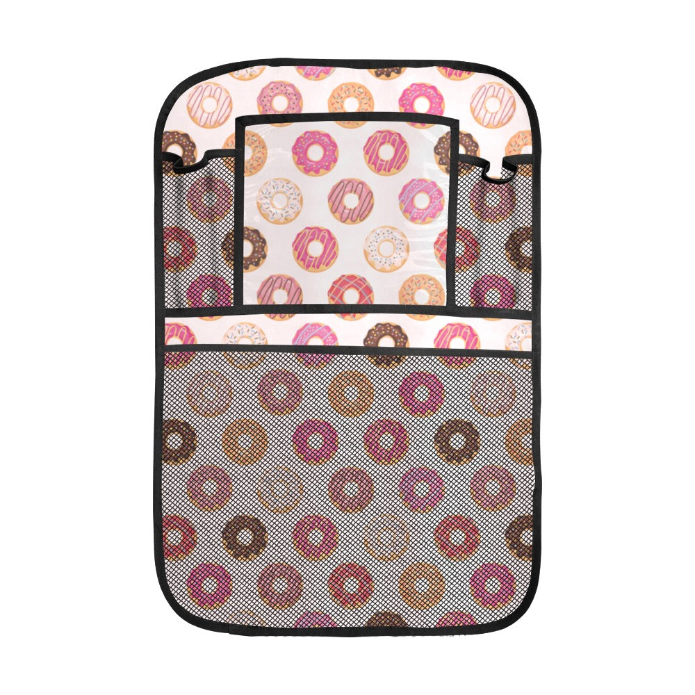 Colorful donut pattern Car Seat Back Organizer