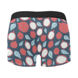dragon fruits dark blue background Men's All Over Print Boxer Briefs Men's Underwear